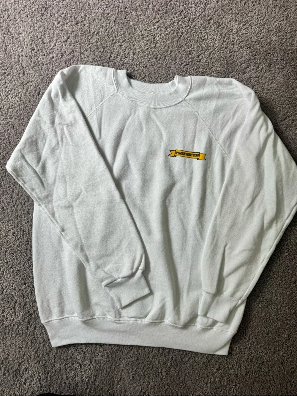 Operation Desert Storm Vintage Sweatshirt Size L